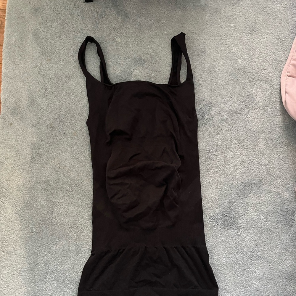 BLANQI® Everyday™ Maternity Belly Support Tanktop - Black / Large